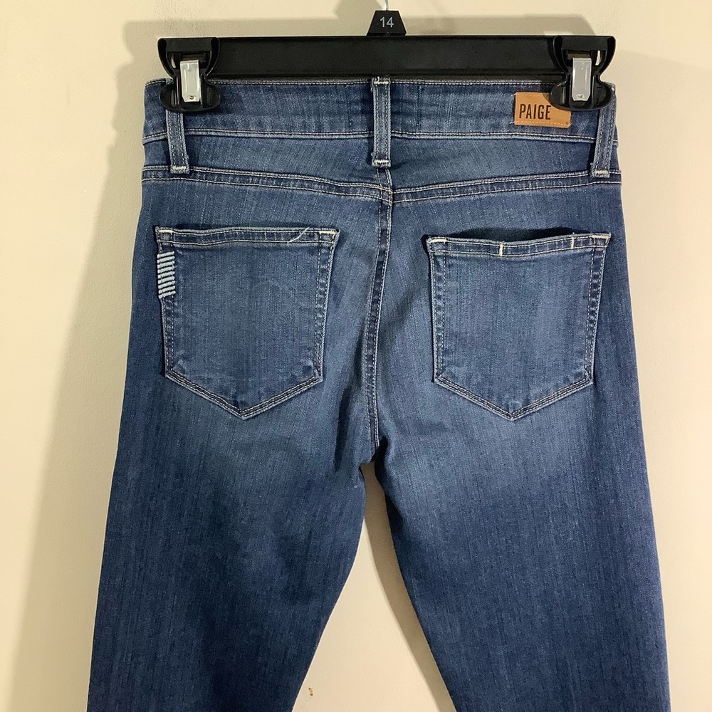 Paige Verdugo Ankle Stretch Jeans Tristan - Picture 5 of 11